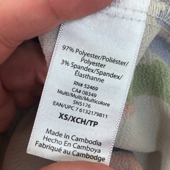 Sofia Jeans by Sofia Vergara Women’s Square Neck Peplum Top with Long Sleeves XS - Picture 8 of 11